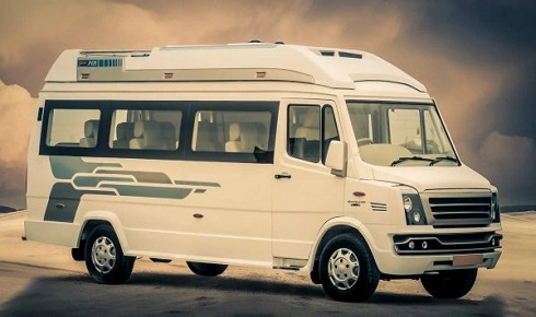 Rate for Ac  17 Seater Tempo Traveller